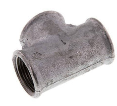Rp 1'' Zinc plated Cast iron Tee 25 Bar [2 Pieces]
