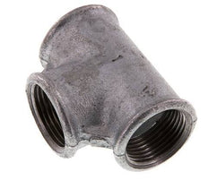 Rp 1'' Zinc plated Cast iron Tee 25 Bar [2 Pieces]