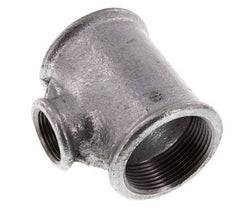 Rp 1 1/2'' x Rp 3/4'' Zinc plated Cast iron Tee 25 Bar