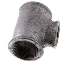 Rp 1 1/4'' x Rp 1'' Zinc plated Cast iron Tee 25 Bar