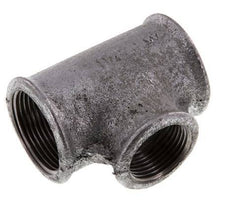 Rp 1 1/4'' x Rp 1'' Zinc plated Cast iron Tee 25 Bar