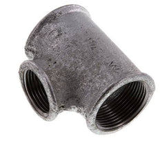 Rp 1 1/4'' x Rp 1'' Zinc plated Cast iron Tee 25 Bar