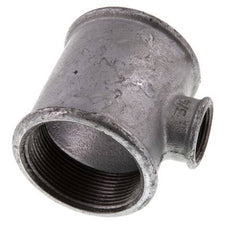 Rp 2'' x Rp 3/4'' Zinc plated Cast iron Tee 25 Bar