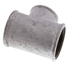 Rp 2'' x Rp 1 1/2'' Zinc plated Cast iron Tee 25 Bar