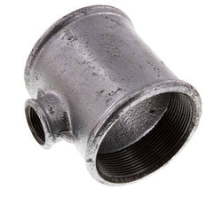 Rp 2 1/2'' x Rp 3/4'' Zinc plated Cast iron Tee 25 Bar