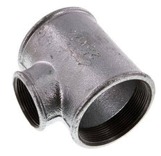 Rp 2 1/2'' x Rp 1 1/2'' Zinc plated Cast iron Tee 25 Bar