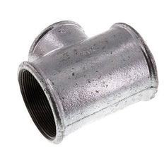 Rp 2 1/2'' x Rp 2'' Zinc plated Cast iron Tee 25 Bar