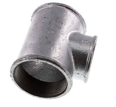 Rp 2 1/2'' x Rp 2'' Zinc plated Cast iron Tee 25 Bar