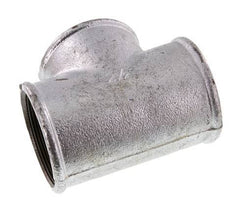 Rp 2 1/2'' Zinc plated Cast iron Tee 25 Bar