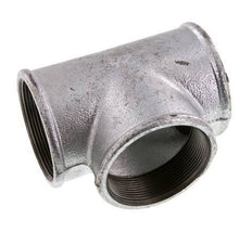 Rp 2 1/2'' Zinc plated Cast iron Tee 25 Bar