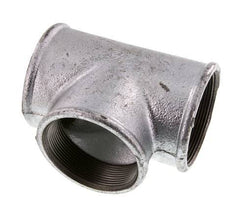 Rp 2 1/2'' Zinc plated Cast iron Tee 25 Bar