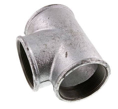 Rp 2 1/2'' Zinc plated Cast iron Tee 25 Bar