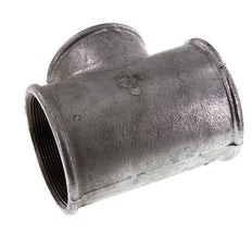 Rp 3'' x Rp 2 1/2'' Zinc plated Cast iron Tee 25 Bar