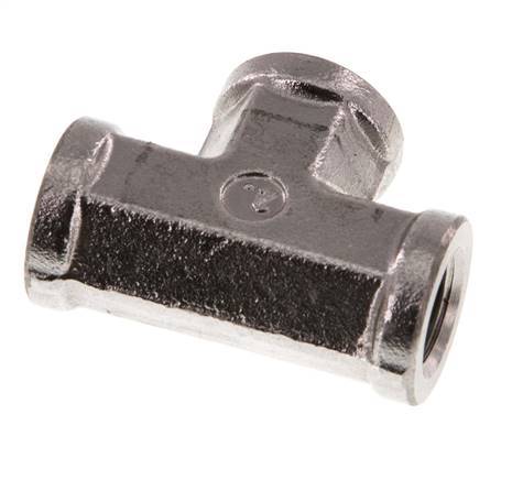 G 1/8'' Stainless steel Tee 350 Bar - Hydraulic