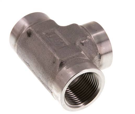 G 3/4'' Stainless steel Tee 200 Bar - Hydraulic