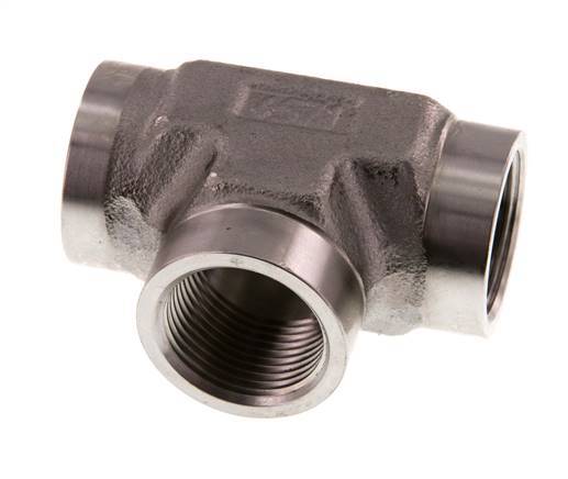 G 3/4'' Stainless steel Tee 200 Bar - Hydraulic