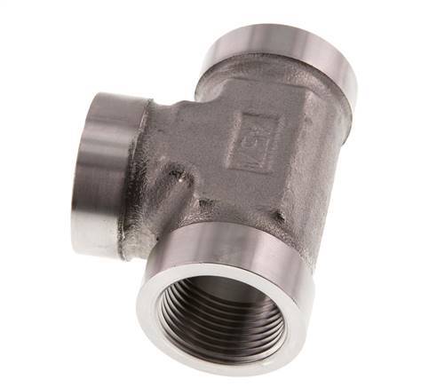 G 1'' Stainless steel Tee 160 Bar - Hydraulic