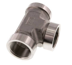 G 1 1/4'' Stainless steel Tee 160 Bar - Hydraulic