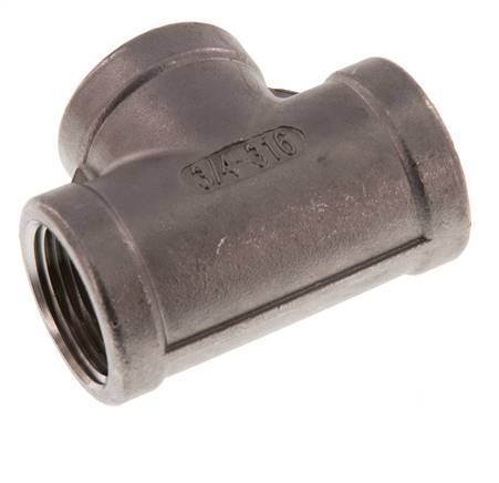 3/4'' NPT Stainless steel Tee 16 Bar