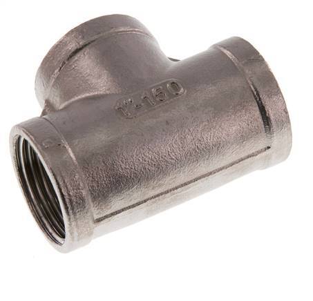 Rp 1'' Stainless steel Tee 10 Bar