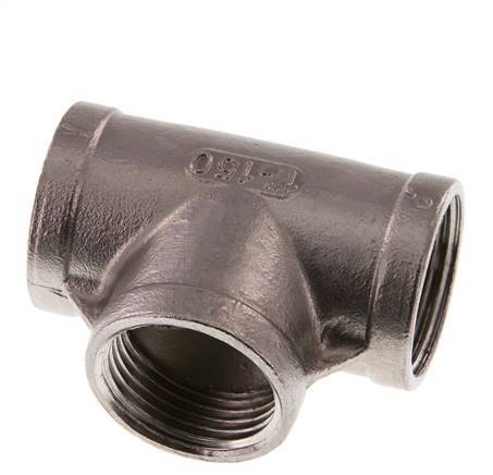 Rp 1'' Stainless steel Tee 10 Bar