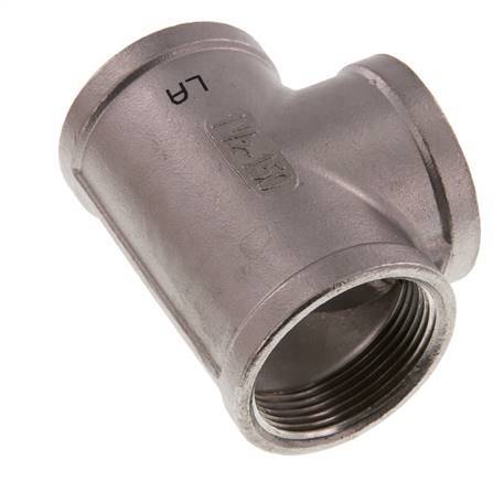 Rp 1 1/2'' Stainless steel Tee 16 Bar