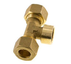 G 1/2'' x 16mm Brass Tee Compression Fitting 76 Bar DIN EN 1254-2