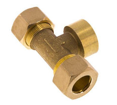 G 3/4'' x 18mm Brass Tee Compression Fitting 67 Bar DIN EN 1254-2