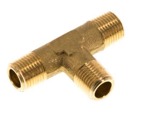 R 1/8'' Male Brass Tee 16 Bar [2 Pieces]