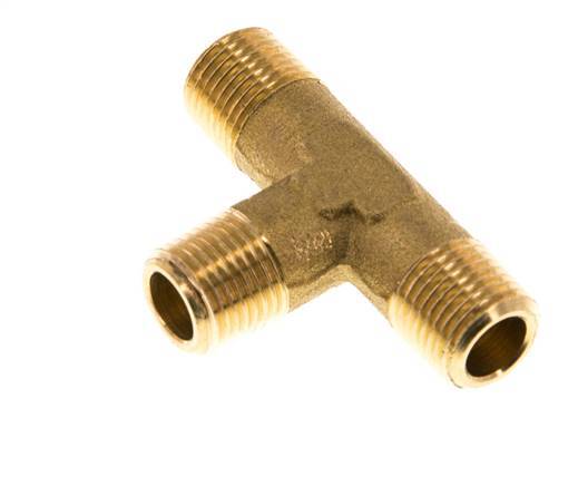 R 1/8'' Male Brass Tee 16 Bar [2 Pieces]