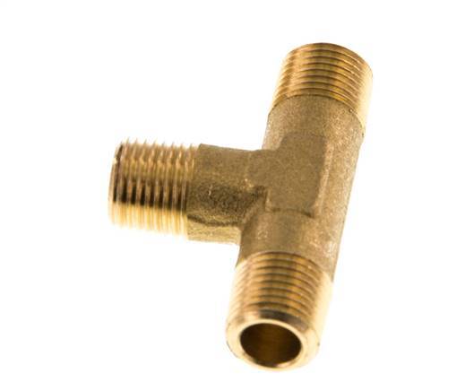 R 1/8'' Male Brass Tee 16 Bar [2 Pieces]