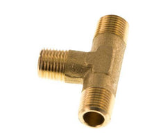 R 1/8'' Male Brass Tee 16 Bar [2 Pieces]