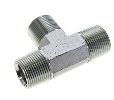 1'' NPT Male Zinc plated Steel Tee 140 Bar - Hydraulic