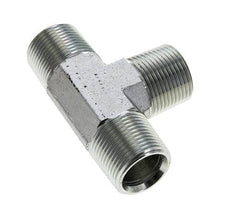 1'' NPT Male Zinc plated Steel Tee 140 Bar - Hydraulic