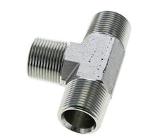 1'' NPT Male Zinc plated Steel Tee 140 Bar - Hydraulic