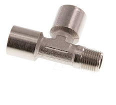 R 1/8'' x G 1/8'' M/F Nickel plated Brass Tee 16 Bar [2 Pieces]