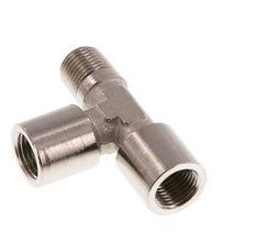 R 1/8'' x G 1/8'' M/F Nickel plated Brass Tee 16 Bar [2 Pieces]