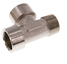 R 3/4'' x G 3/4'' M/F Nickel plated Brass Tee 16 Bar