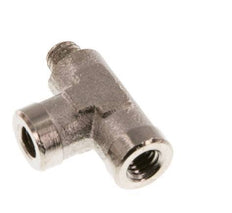 M5 x M5 M/F Nickel plated Brass Tee 16 Bar [2 Pieces]