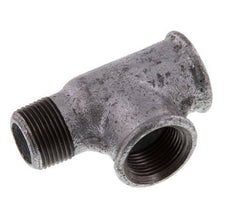 R 3/4'' x Rp 3/4'' M/F Zinc plated Cast iron Tee 25 Bar