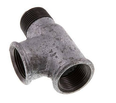 R 3/4'' x Rp 3/4'' M/F Zinc plated Cast iron Tee 25 Bar