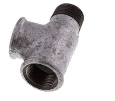 R 3/4'' x Rp 3/4'' M/F Zinc plated Cast iron Tee 25 Bar