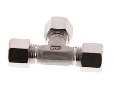 10L Stainless steel Tee Compression Fitting 315 Bar DIN 2353