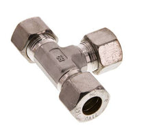 16S Stainless steel Tee Compression Fitting 400 Bar DIN 2353