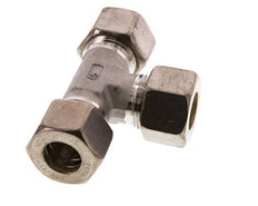 20S Stainless steel Tee Compression Fitting 400 Bar DIN 2353