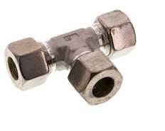 20S Stainless steel Tee Compression Fitting 400 Bar DIN 2353