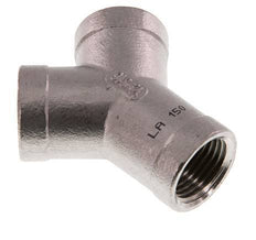 Rp 1/2'' Stainless steel Y-Piece 16 Bar