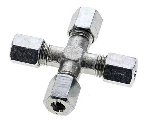 6L Zinc plated Steel Cross Cutting Ring 315 Bar DIN 2353