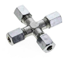 6L Zinc plated Steel Cross Cutting Ring 315 Bar DIN 2353