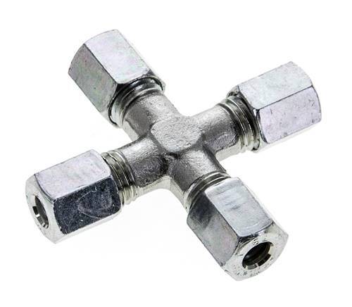 6L Zinc plated Steel Cross Cutting Ring 315 Bar DIN 2353